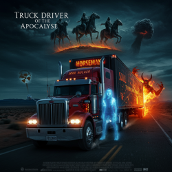Truck Driver Of The Apocalypse Poster