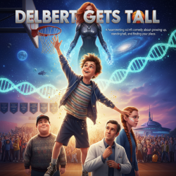 DELBERT GETS TALL Poster