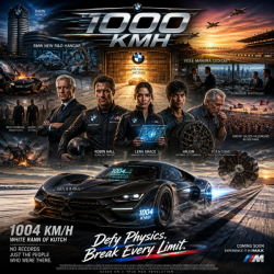 1000 KMH Poster