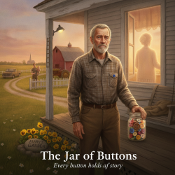 The Jar of Buttons Poster