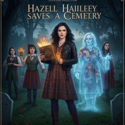 Hazel Hailey Saves a Cemetery Poster