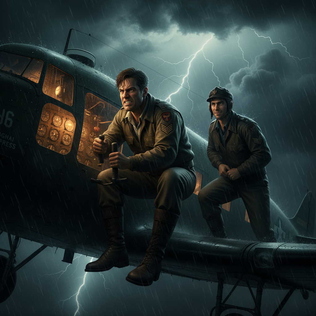 Secret Mission in a Storm