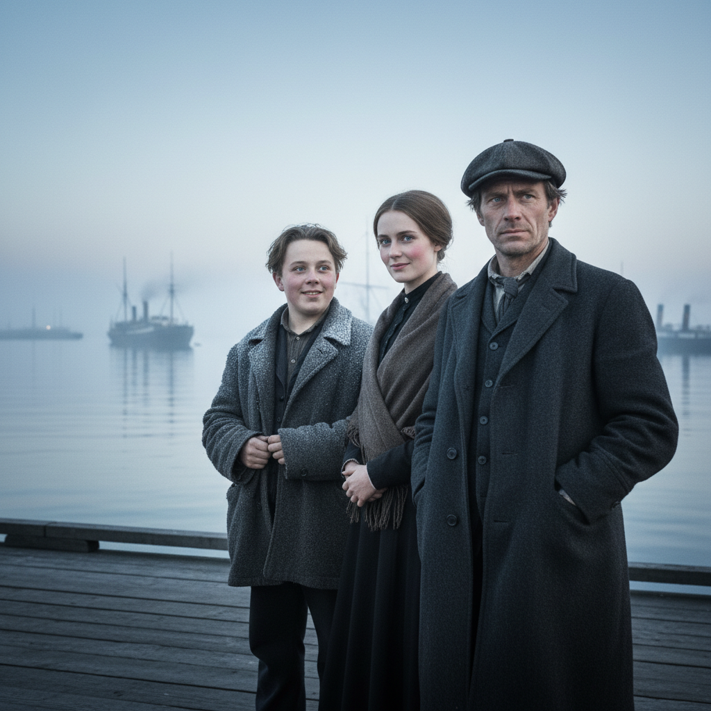 The Routine of a Harbor Morning