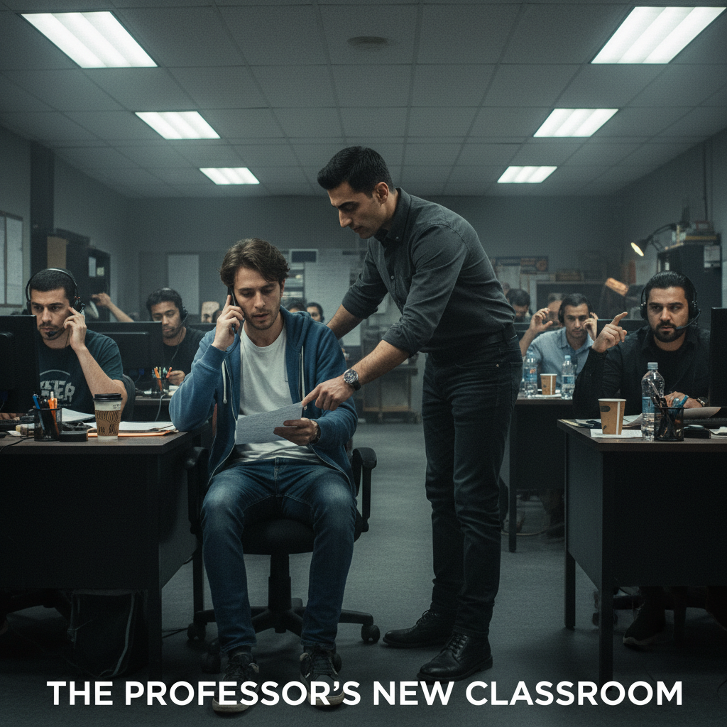 The Professor's New Classroom
