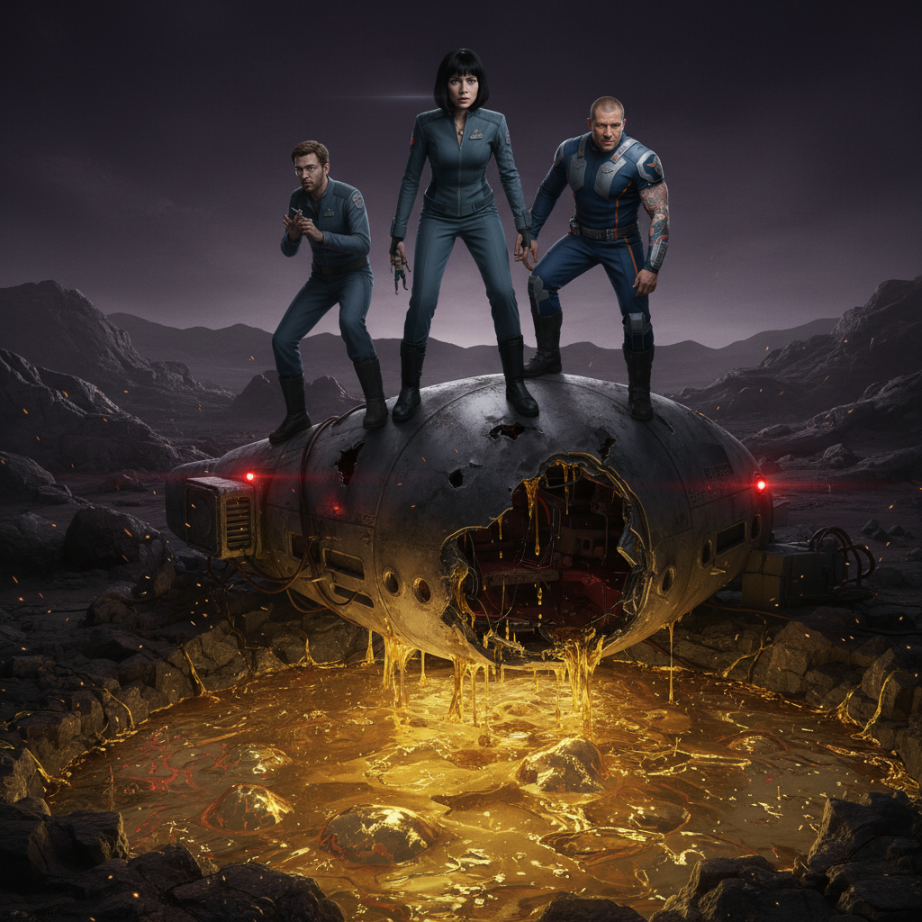 Crash and First Contact