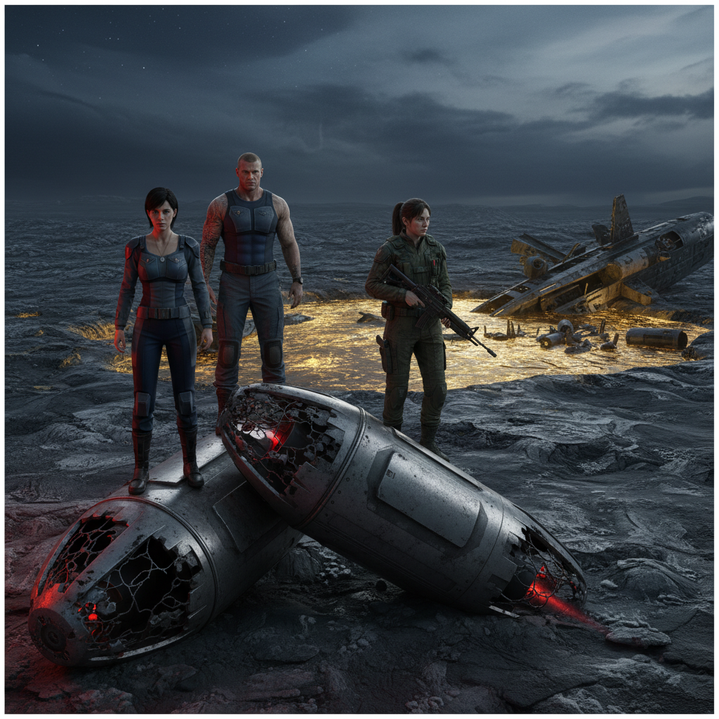 Crash on a Living World