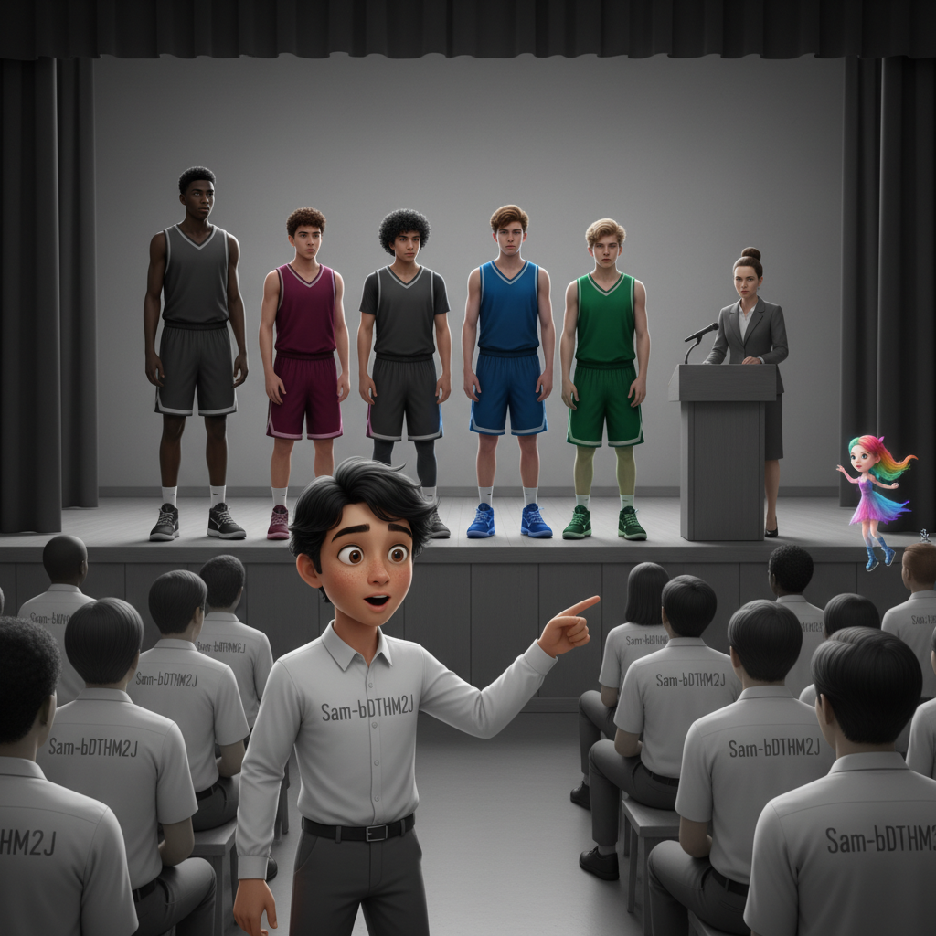 The First Spark of Color