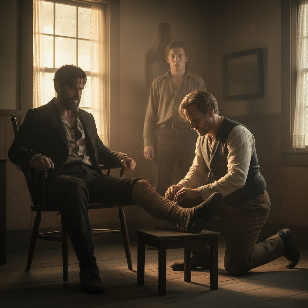 A Broken Man Seeks Refuge