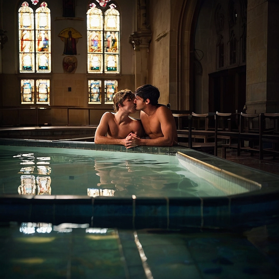 The Baptistry Kiss