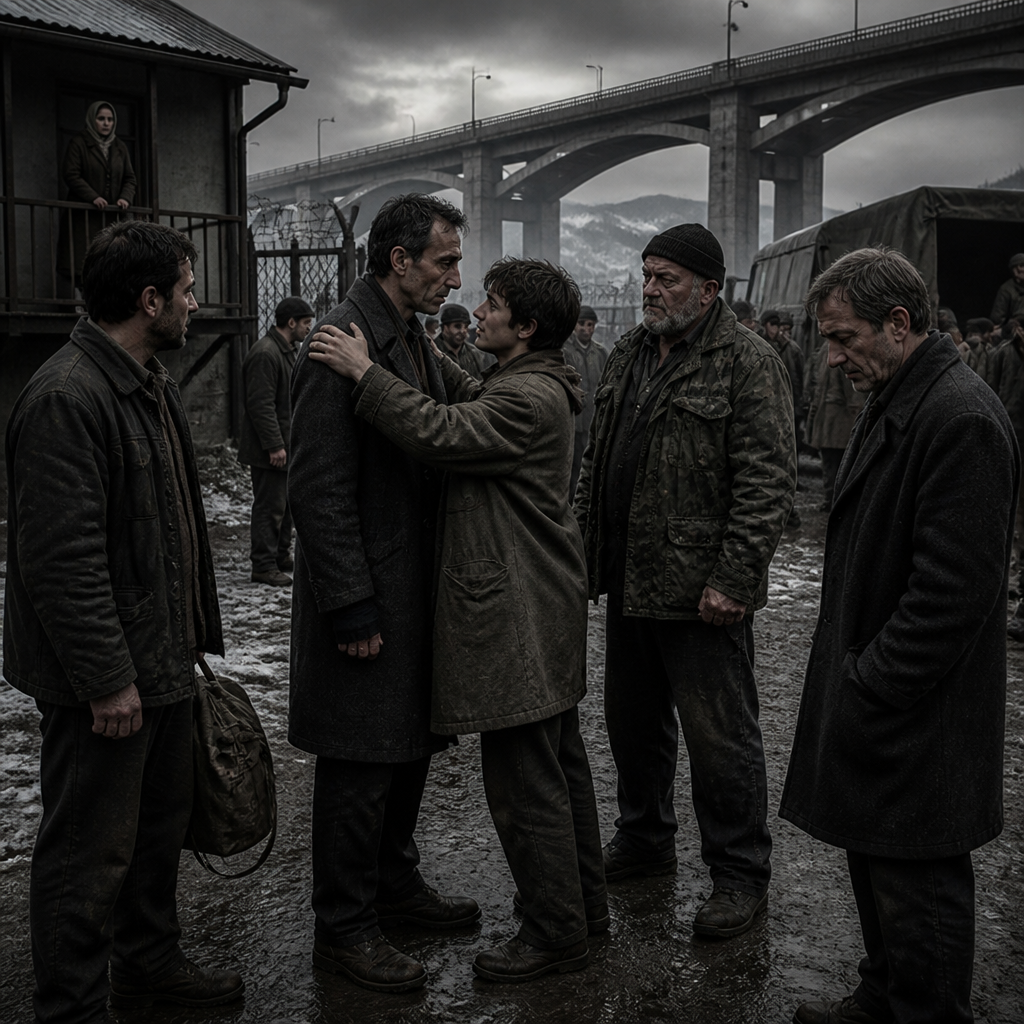 Marko says goodbye to the prisoners, receives Amra's scalpel