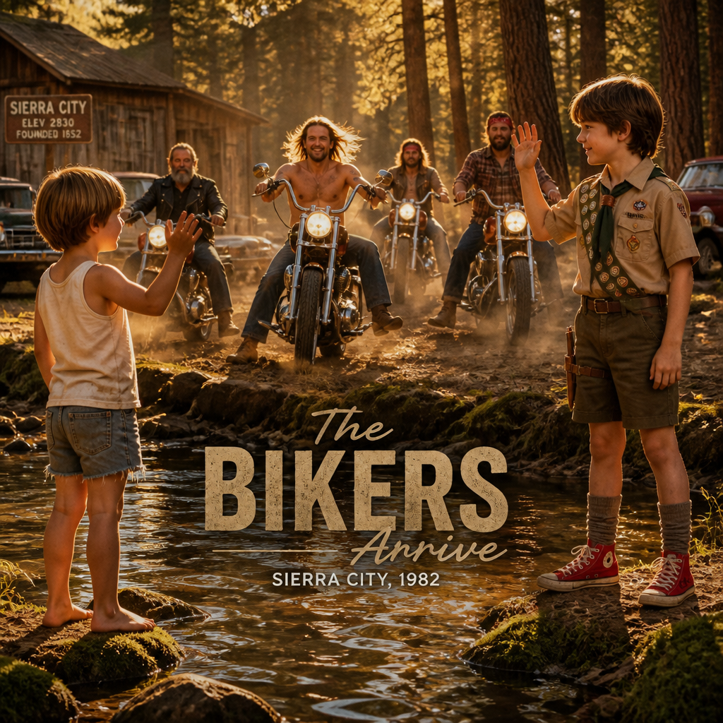 The Bikers Arrive