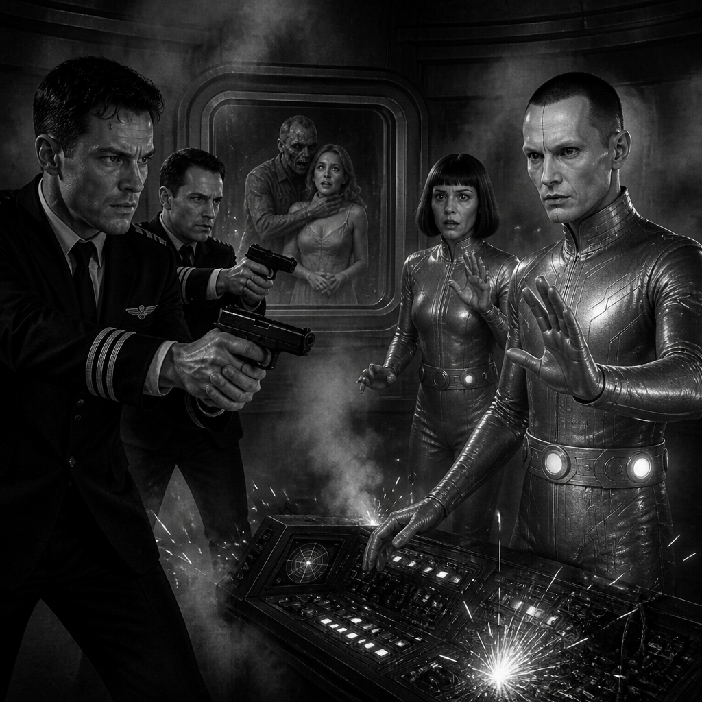Confrontation Inside the Saucer