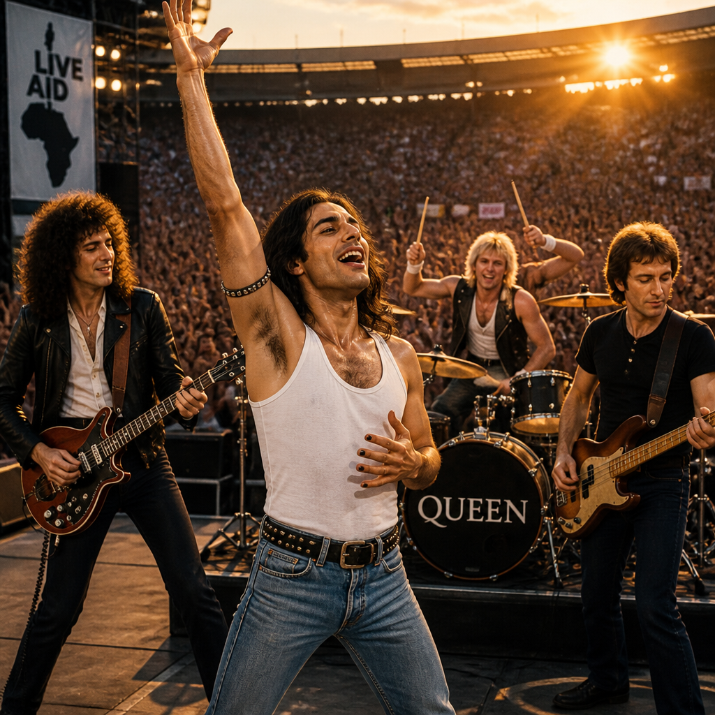 The Live Aid Performance