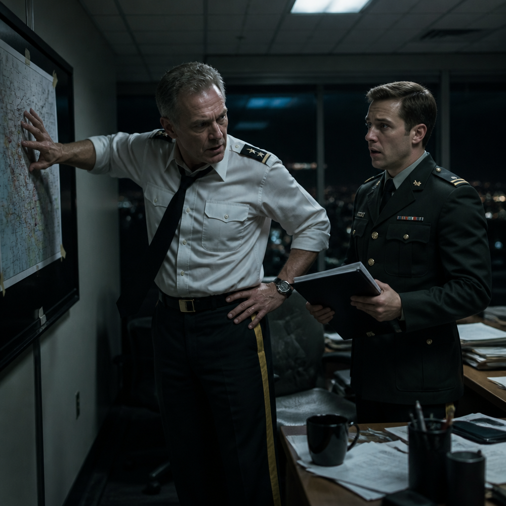 The Military Scrambles