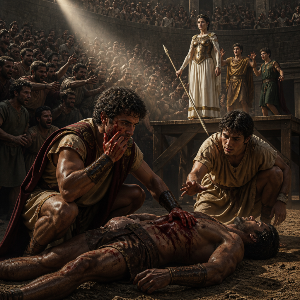The Oresteia and the Spreading Blood