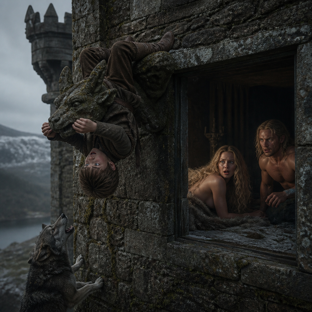 Bran Climbs the Tower