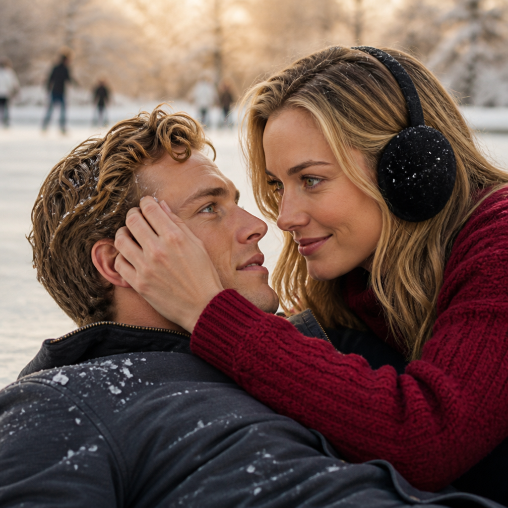 Skating and a Near Kiss