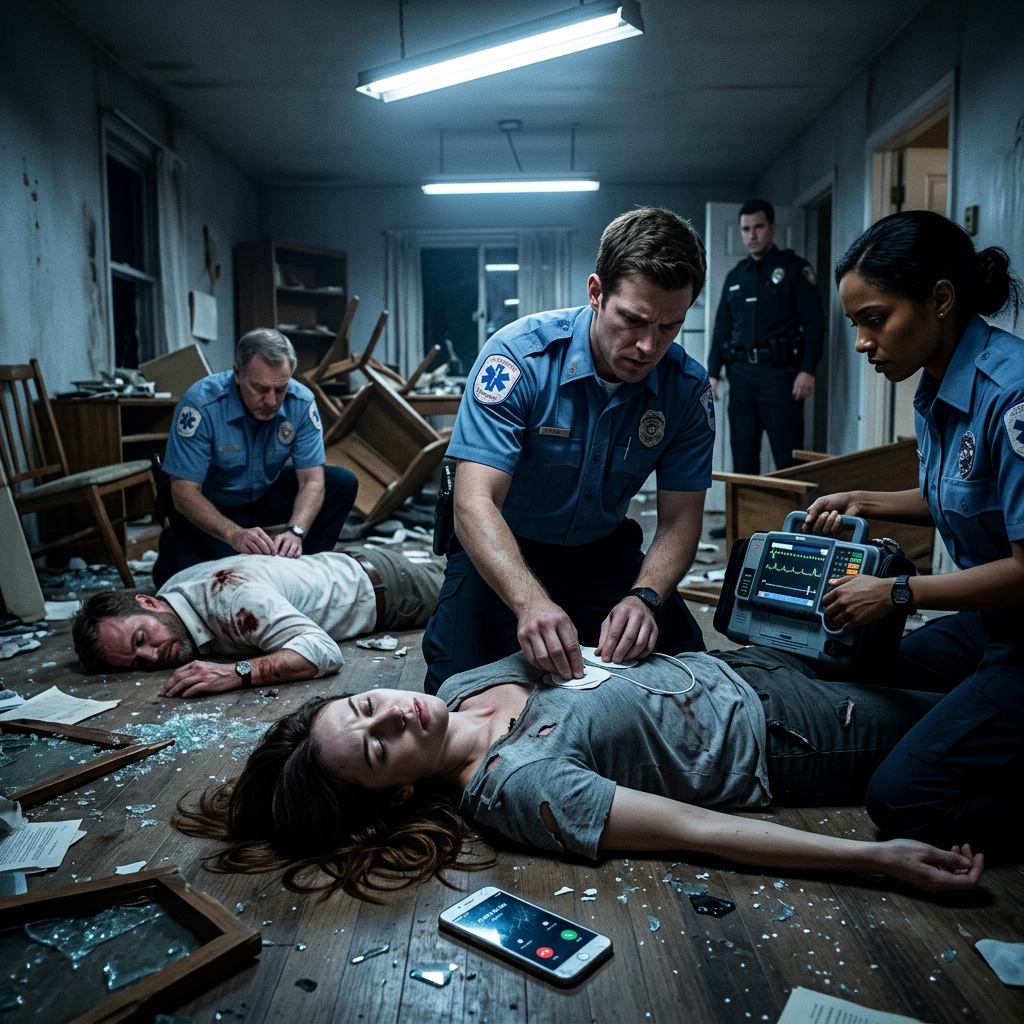 Revived by Paramedics
