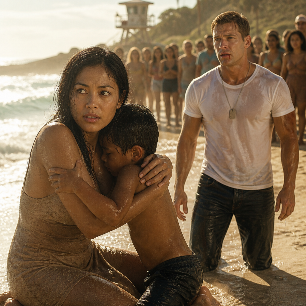 A stranger washed ashore