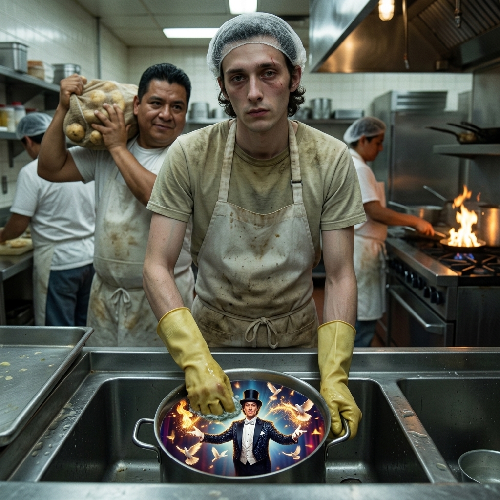 Dishwasher at Fellini's